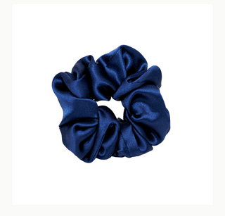 Sweet Dreams Silk Scrunchie in Blueberry