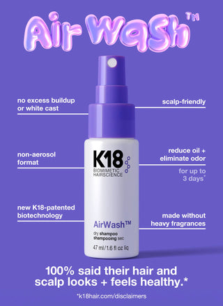 AirWash Dry Shampoo Travel