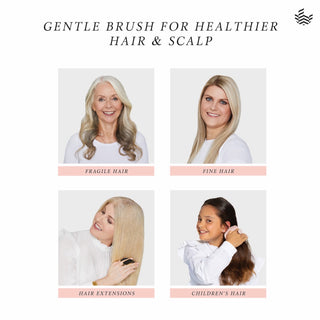 Healthy Hair Brush For Fragile Hair & Sensitive Scalps