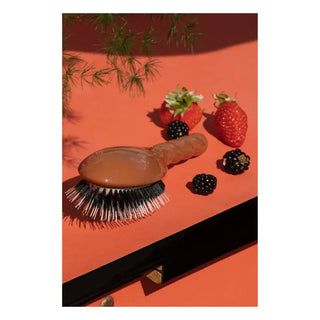N.02 Large Care & Detangling Hair Brush: Terracotta