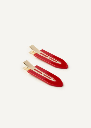 Creaseless Clips in Cherry