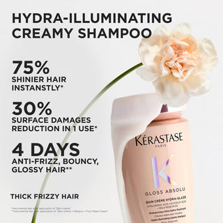 Gloss Absolu High-Shine Anti-Frizz Shampoo For Medium To Thick Hair