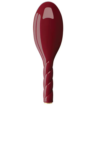 N.04 Large Massage & Detangling Hair Brush: Cherry Red