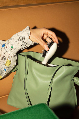 N.03 Small Gentle Scalp Hair Care Brush: Creamy White