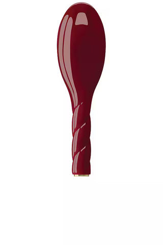 N.03 Small Gentle Scalp Hair Care Brush: Cherry Red