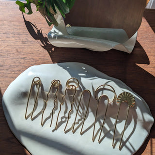 Scribble Hair Fork Long