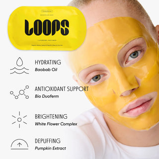 Sunrise Service Brightening Hydrogel Face Mask