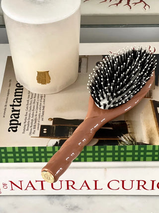 N.03 Large Gentle Scalp Care Hair Brush: Terracotta