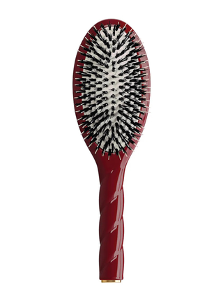 N.02 Large Care & Detangling Hair Brush: Cherry Red