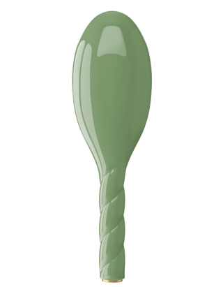 N.02 Large Care & Detangling Hair Brush: Almond Green