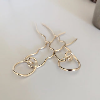 Scribble Hair Fork Long