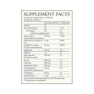 Calm(Beauty) Spermidine & Taurine Daily Calming Longevity Supplement