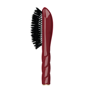 N.01 Small Shine & Care Hair Brush: Cherry Red