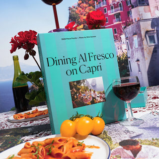 Dining Al Fresco on Capri Jigsaw Puzzle (1000 Piece)