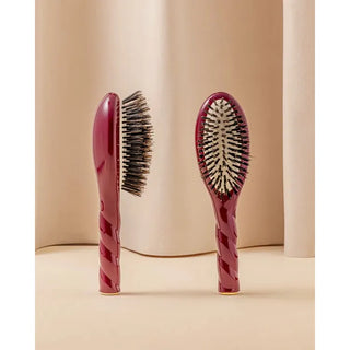 N.02 Small Care & Detangling Hair Brush Cherry Red