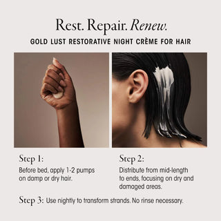 Gold Lust Repair and Restore Night Hair Cream
